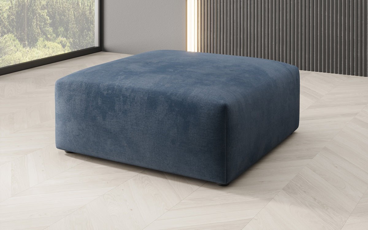 Tabouret d'appoint 80 cm Snug en Velours