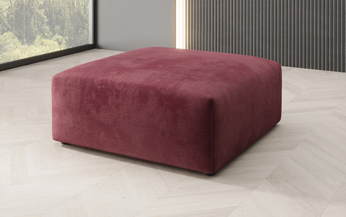 Tabouret d'appoint 80 cm Snug en Velours