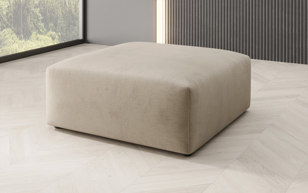Tabouret d'appoint 80 cm Snug en Velours