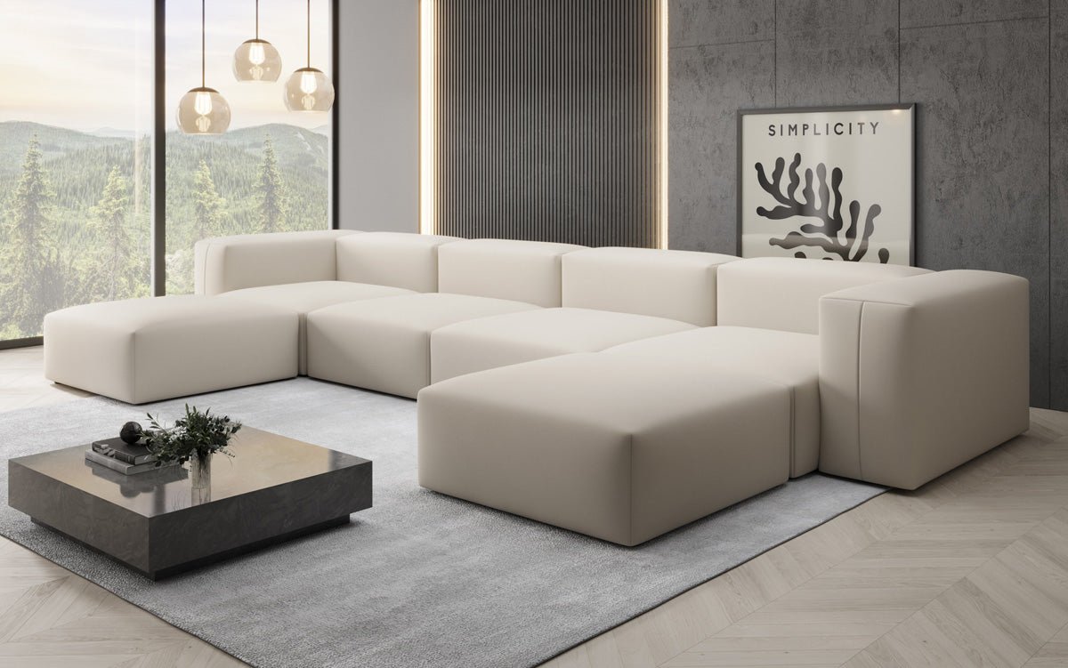 Canapé Designer U Snug en Tissu