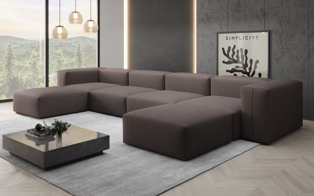 Canapé Designer U Snug en Tissu