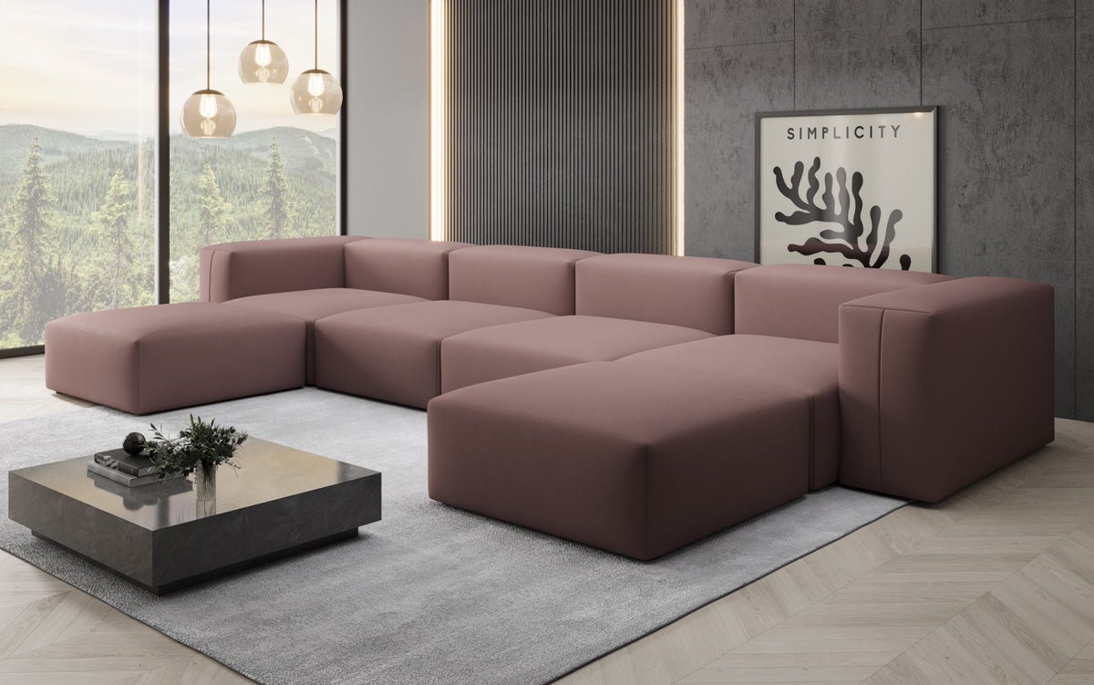 Canapé Designer U Snug en Tissu