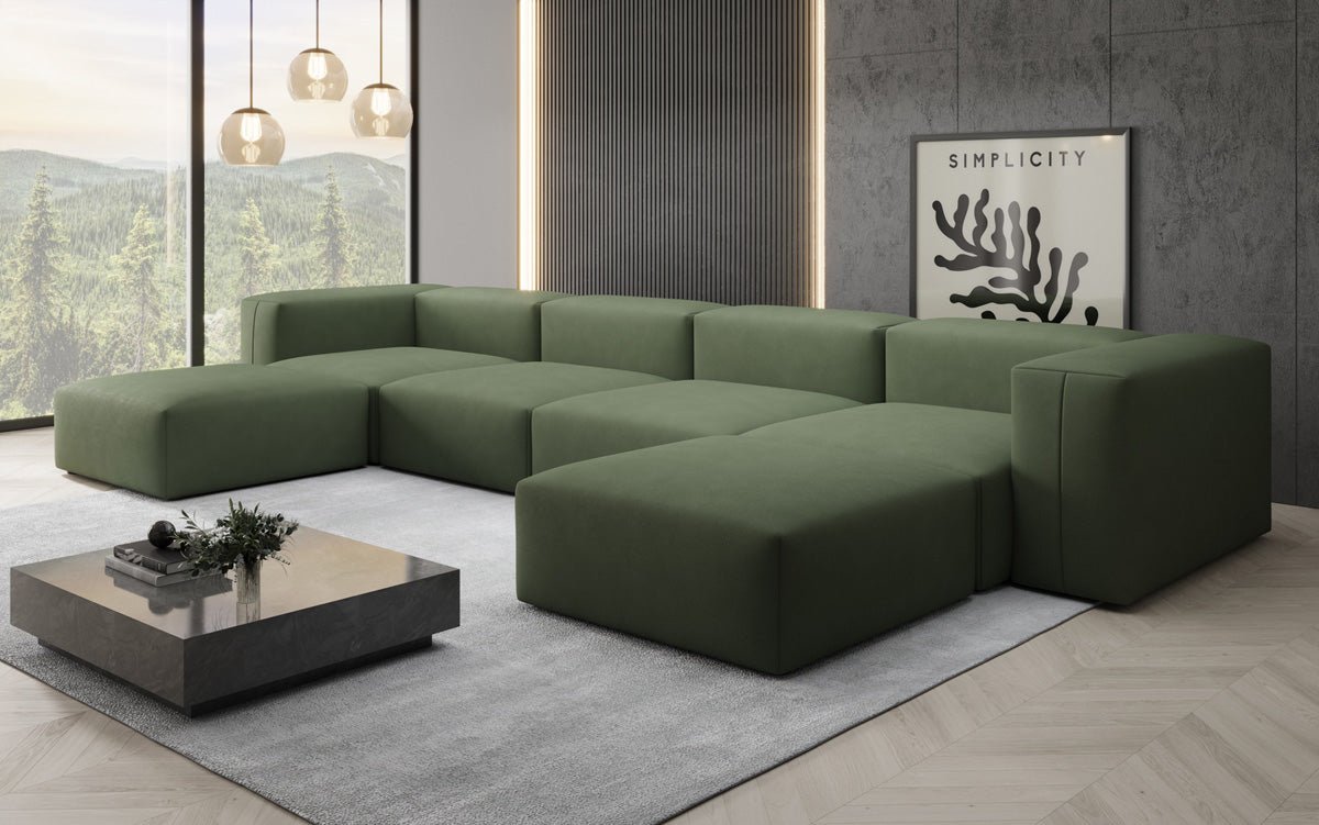 Canapé Designer U Snug en Tissu
