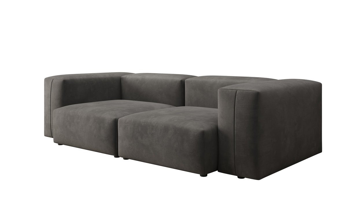 Canapé 2 places Snug en Velours