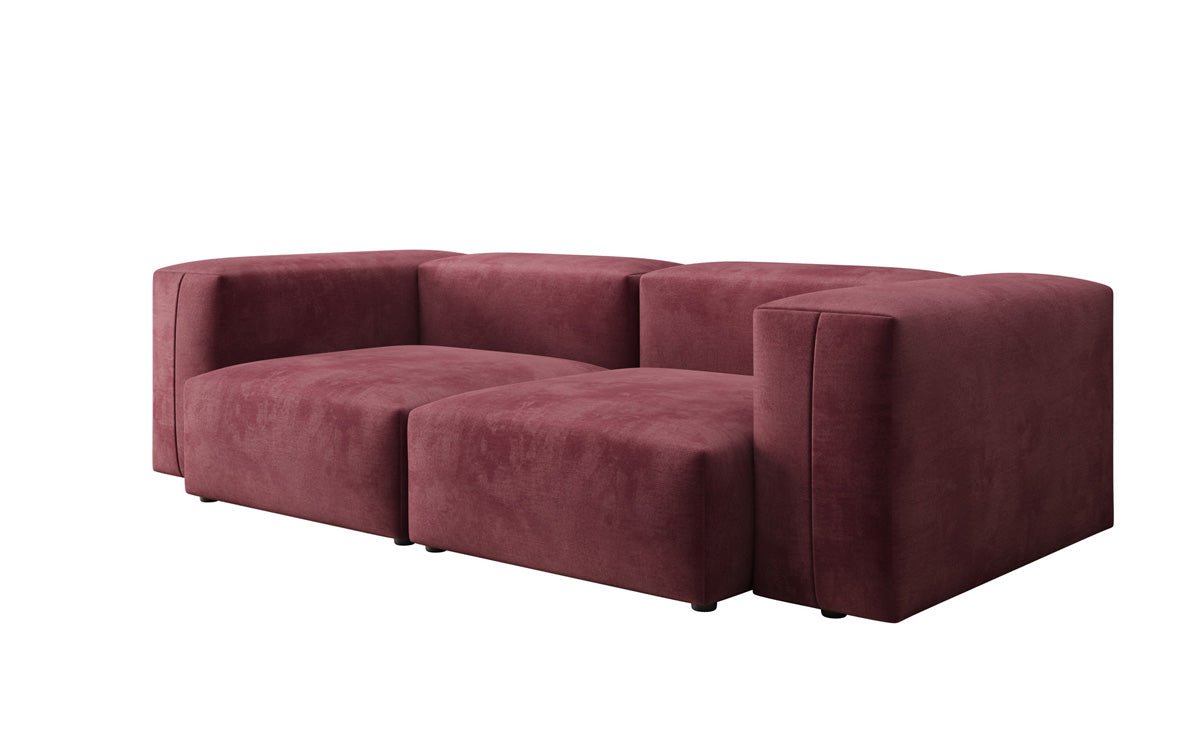 Canapé 2 places Snug en Velours