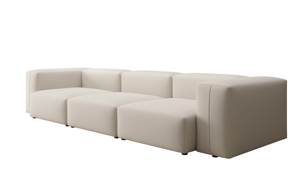 Canapé design 3 places Snug en Tissu