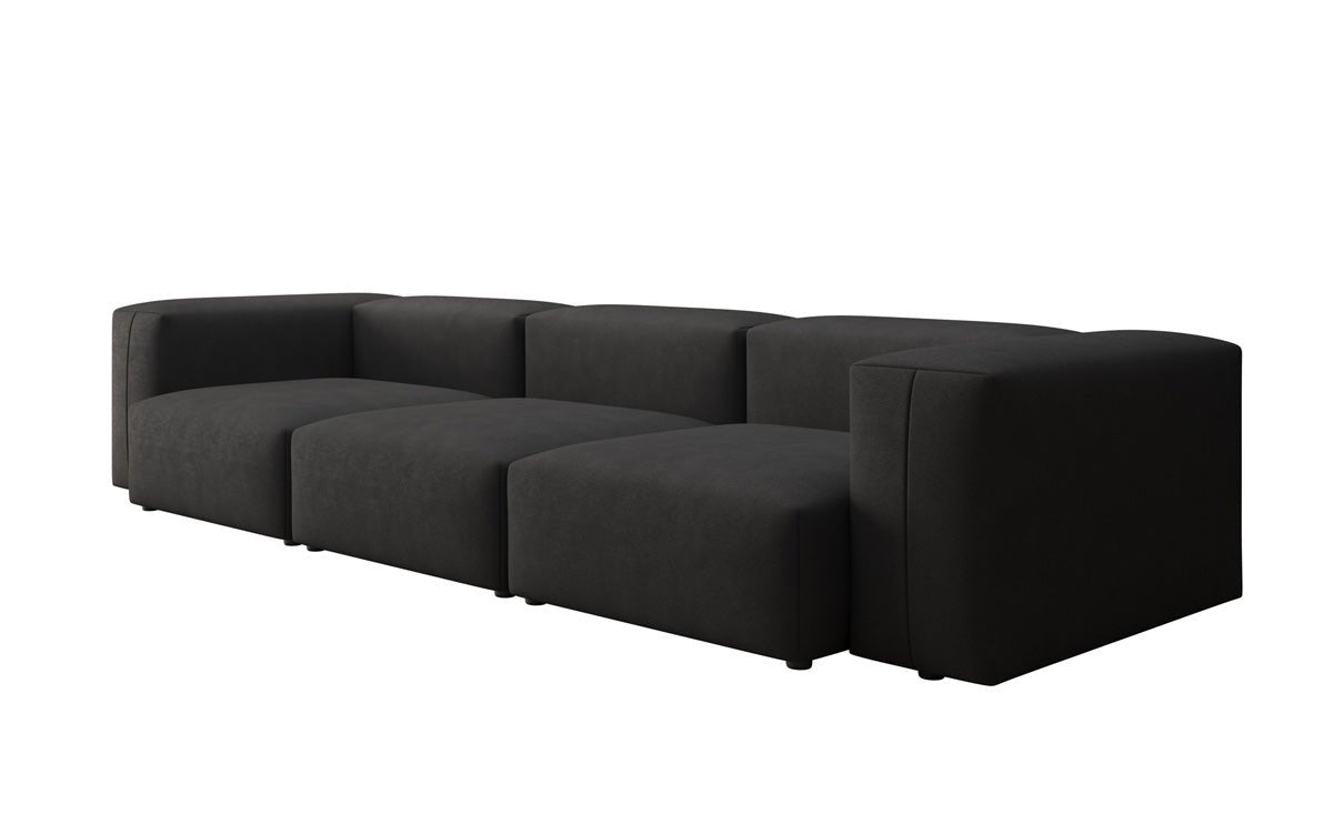 Canapé design 3 places Snug en Tissu