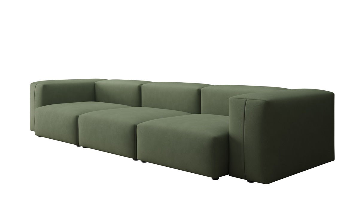 Canapé design 3 places Snug en Tissu