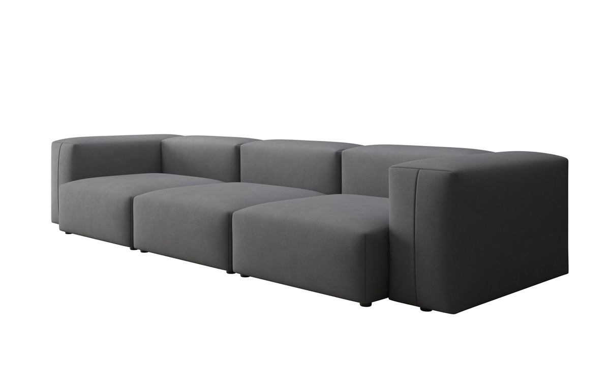 Canapé design 3 places Snug en Tissu