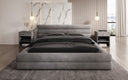 Designer Polsterbett Velana Samt mit Stauraum