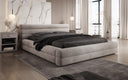 Designer Polsterbett Velana Samt mit Stauraum
