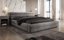 Designer Polsterbett Velana Samt mit Stauraum