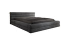 Designer Polsterbett Velana Samt mit Stauraum