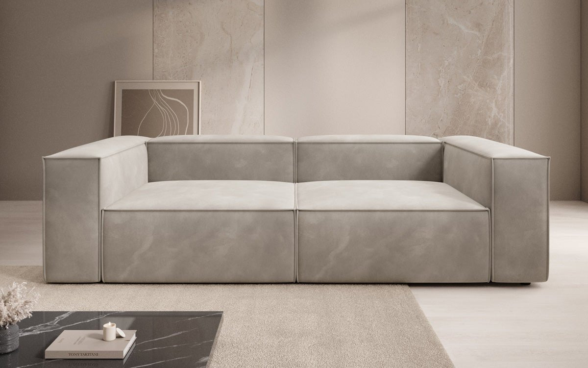 Canapé design Lesley 3 places en Velours