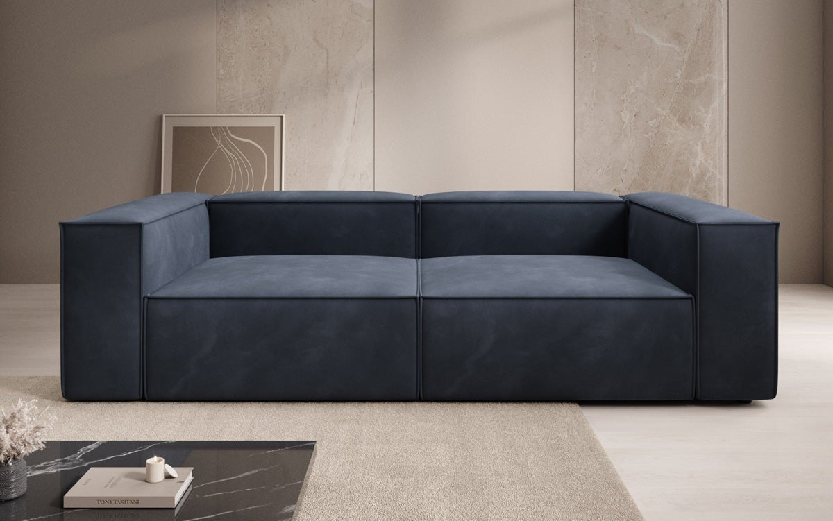 Canapé design Lesley 3 places en Velours