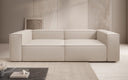 Designer Sofa Lesley 3 Sitzer in Stoff