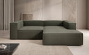 Canapé d’angle design Lesley Mini en Bouclé