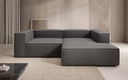 Canapé d’angle design Lesley Mini en Bouclé