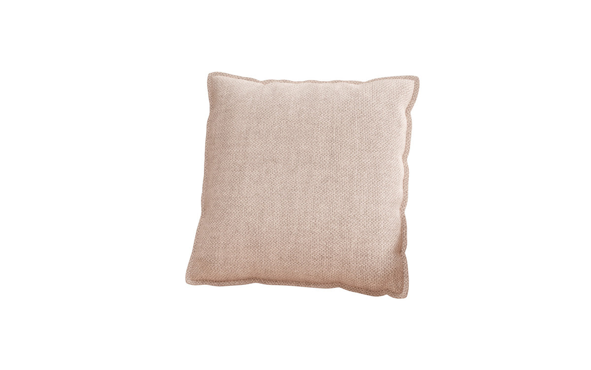 Coussin décoratif Lesley 60x60 aspect lin