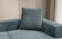 Coussin décoratif Lesley 60x60 en Côtelé