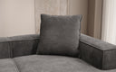 Coussin décoratif Lesley 60x60 en Côtelé