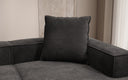 Coussin décoratif Lesley 60x60 en Côtelé