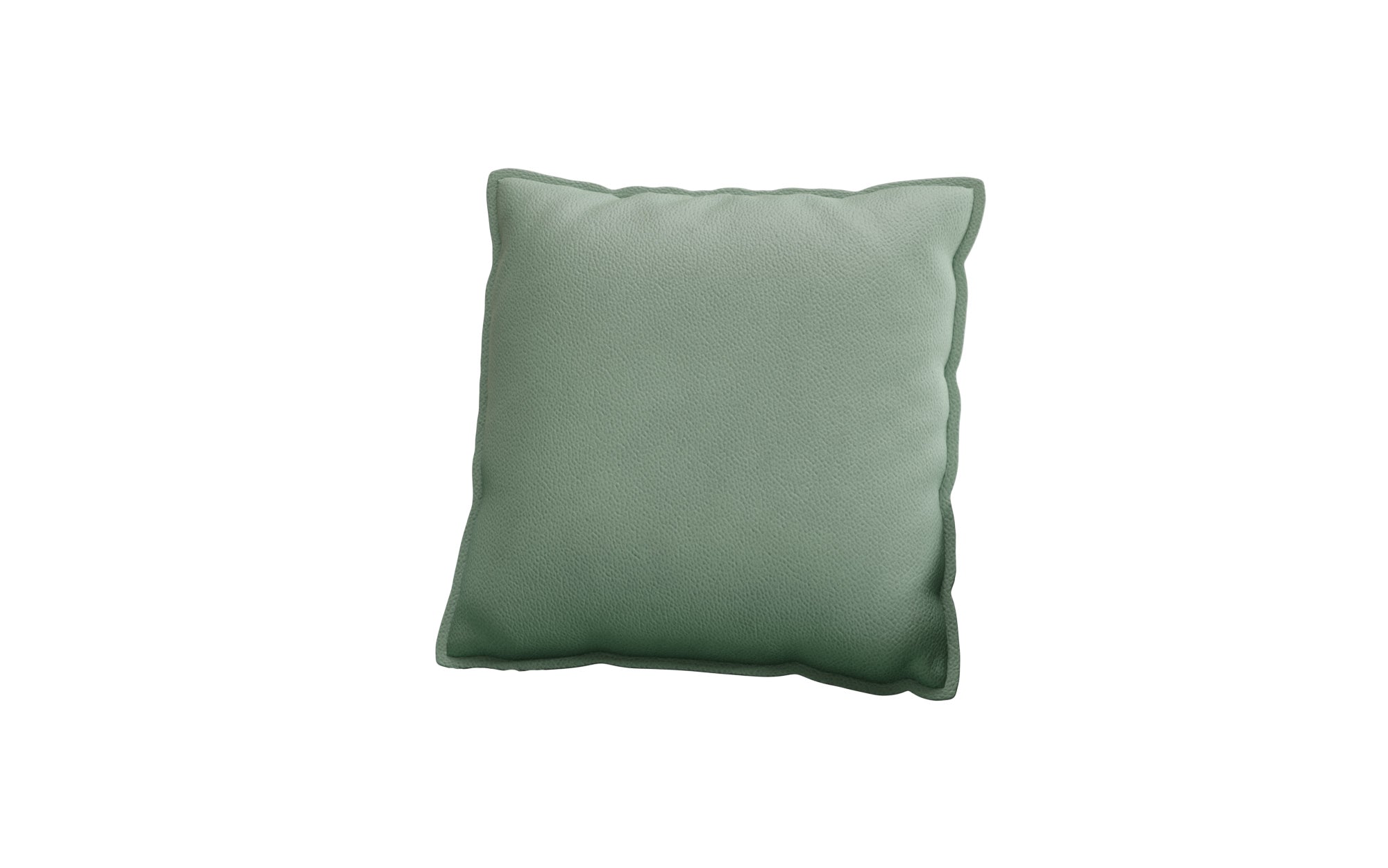 Coussin décoratif Lesley 60x60 en cuir véritable