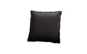 Coussin décoratif Lesley 60x60 en cuir véritable