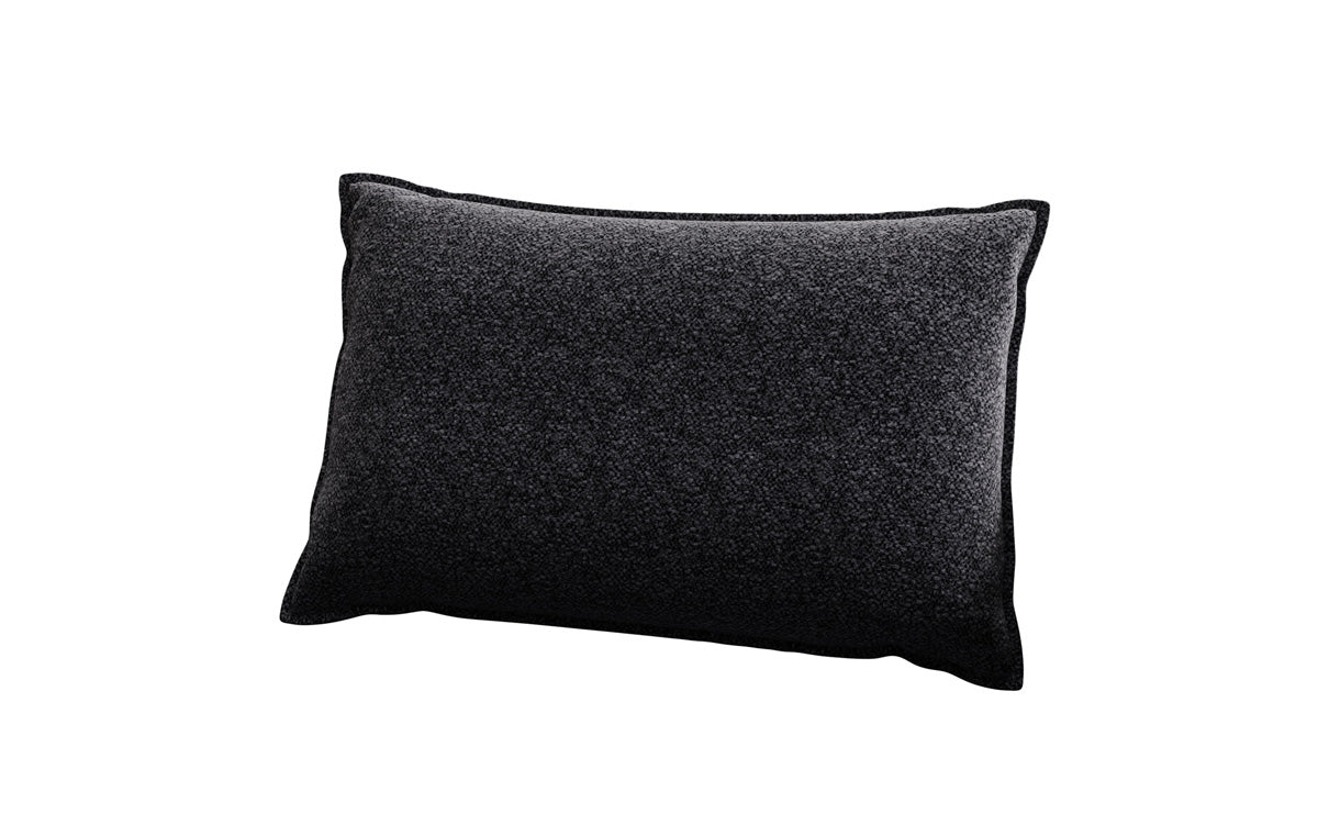 Coussin décoratif Lesley 45x80 en tissu texturé