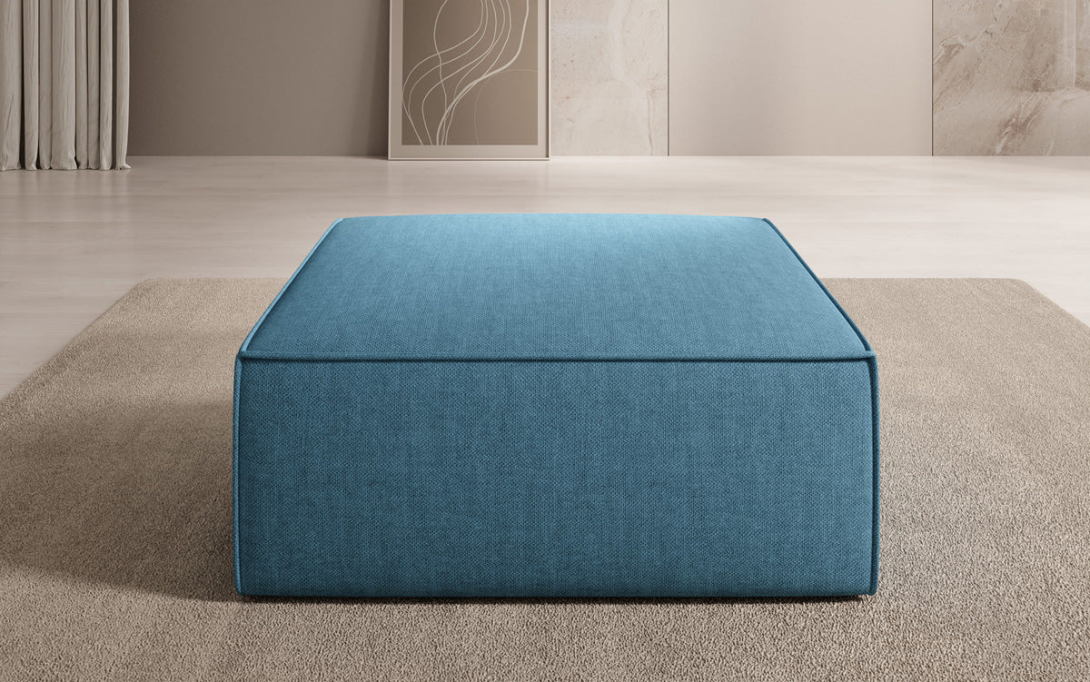 Tabouret d'appoint Lesley aspect lin
