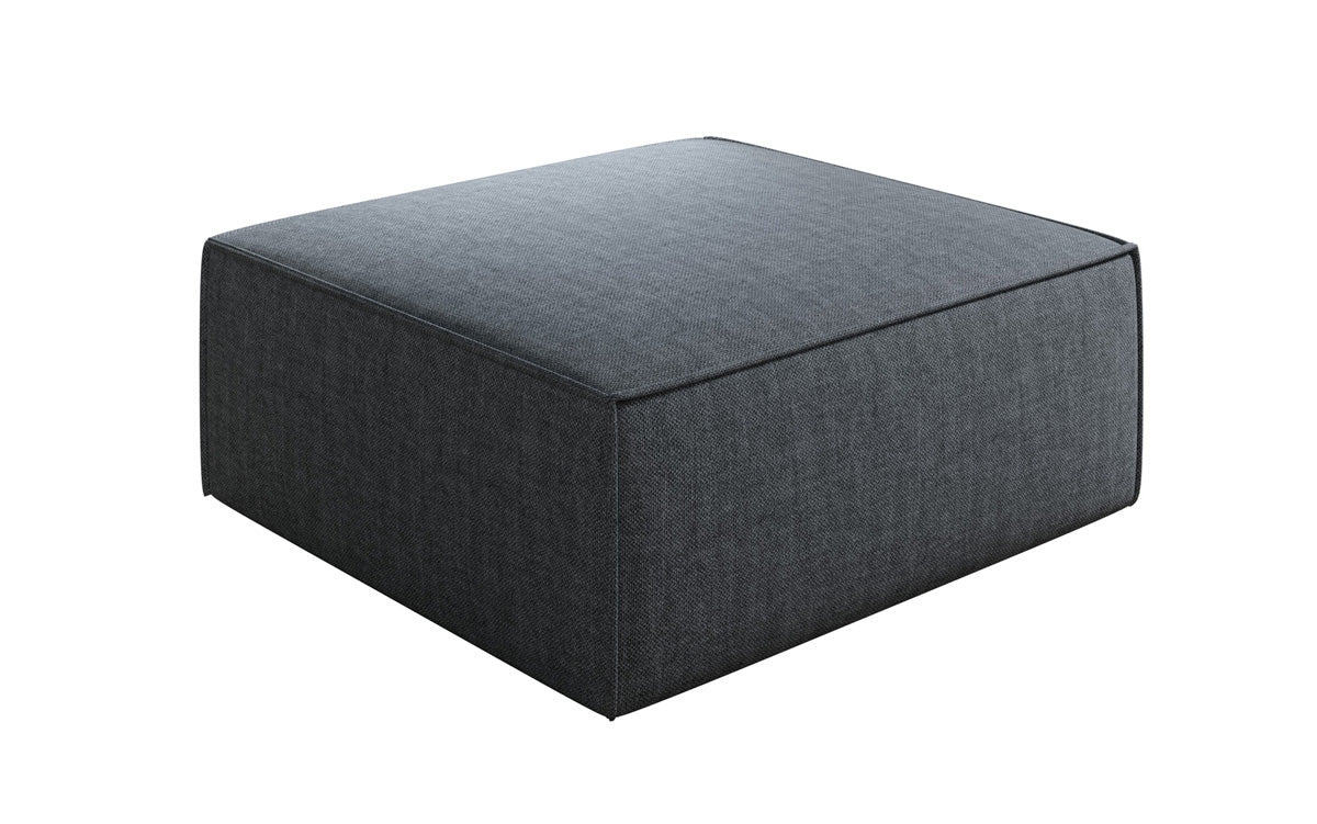 Tabouret d'appoint Lesley aspect lin
