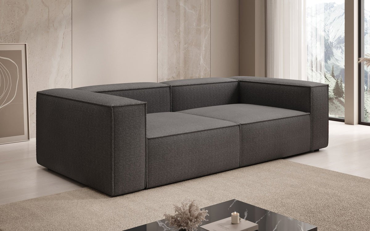 Designer Sofa Lesley 3-Seater in Bouclé