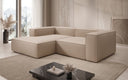 Canapé d’angle design Lesley Mini en Bouclé