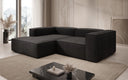 Canapé d’angle design Lesley Mini en Bouclé