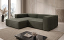 Canapé d’angle design Lesley Mini en Bouclé