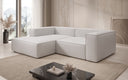 Designer Ecksofa Lesley Mini in Echtleder