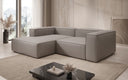 Designer Ecksofa Lesley Mini in Echtleder
