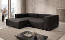 Designer Ecksofa Lesley Mini in Echtleder