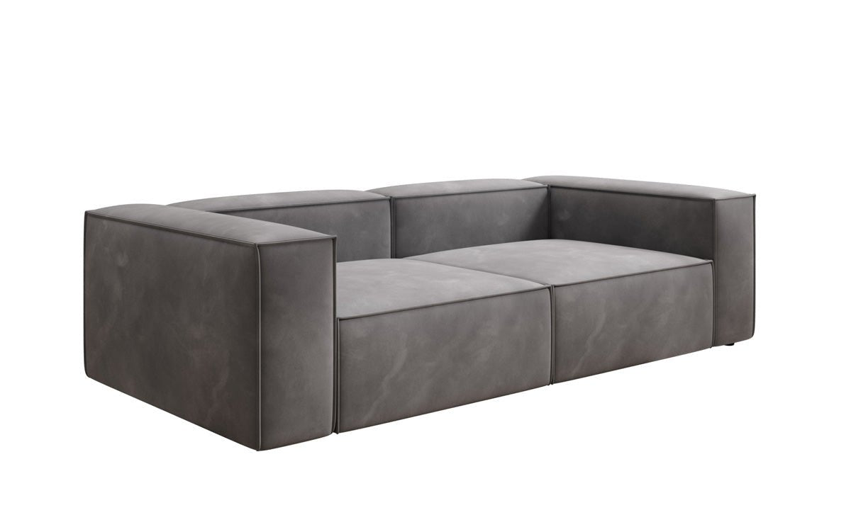 Canapé design Lesley 3 places en Velours