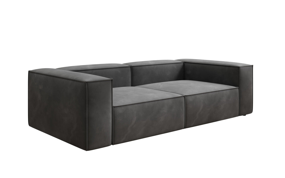 Canapé design Lesley 3 places en Velours