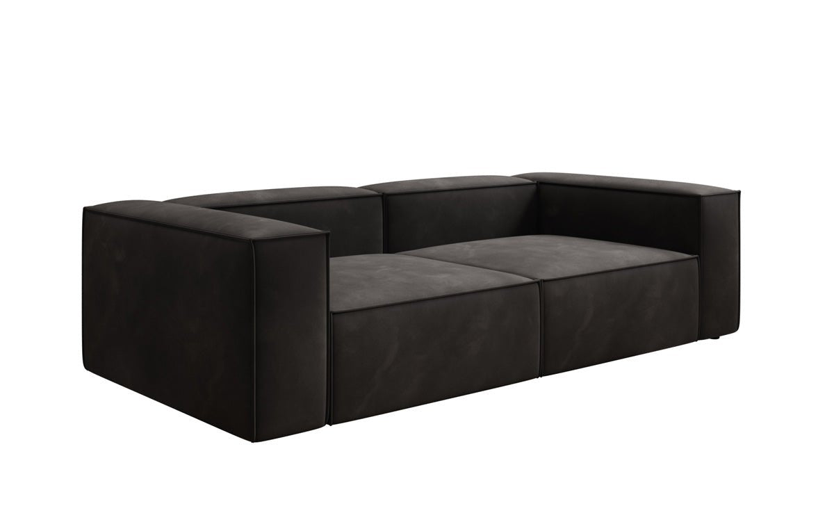 Canapé design Lesley 3 places en Velours