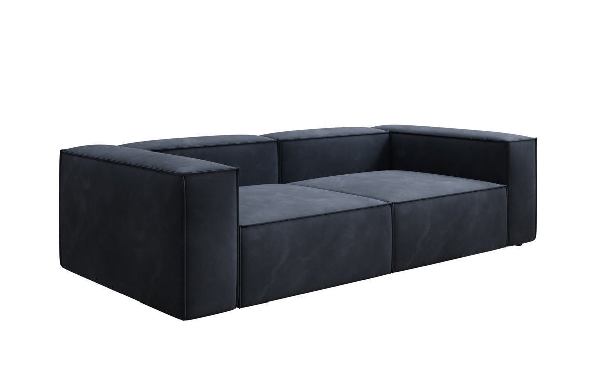 Canapé design Lesley 3 places en Velours