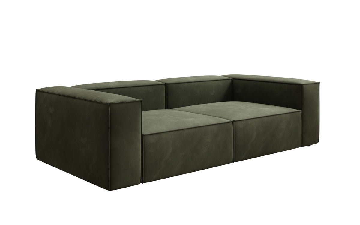 Canapé design Lesley 3 places en Velours