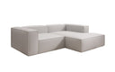 Canapé d’angle design Lesley Mini en Bouclé