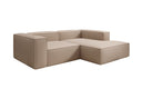 Canapé d’angle design Lesley Mini en Bouclé