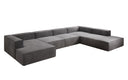 Canapé design Lesley U XXL en Velours
