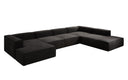 Canapé design Lesley U XXL en Velours