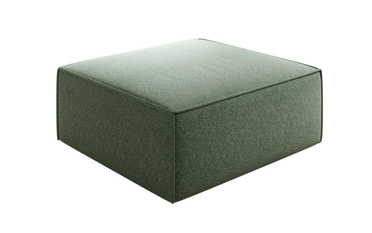 Tabouret d’appoint Lesley en tissu texturé