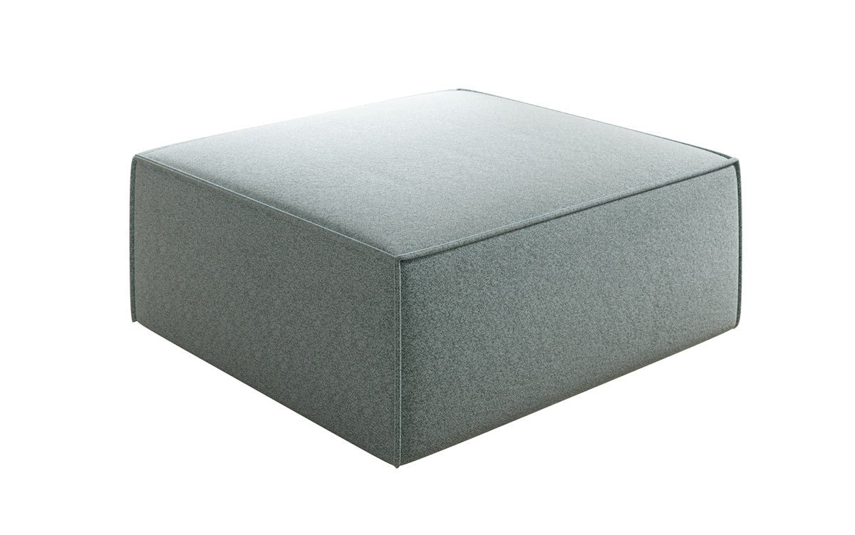 Tabouret d’appoint Lesley en tissu texturé