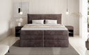 Boxspringbett Stella mit Stauraum in Cord